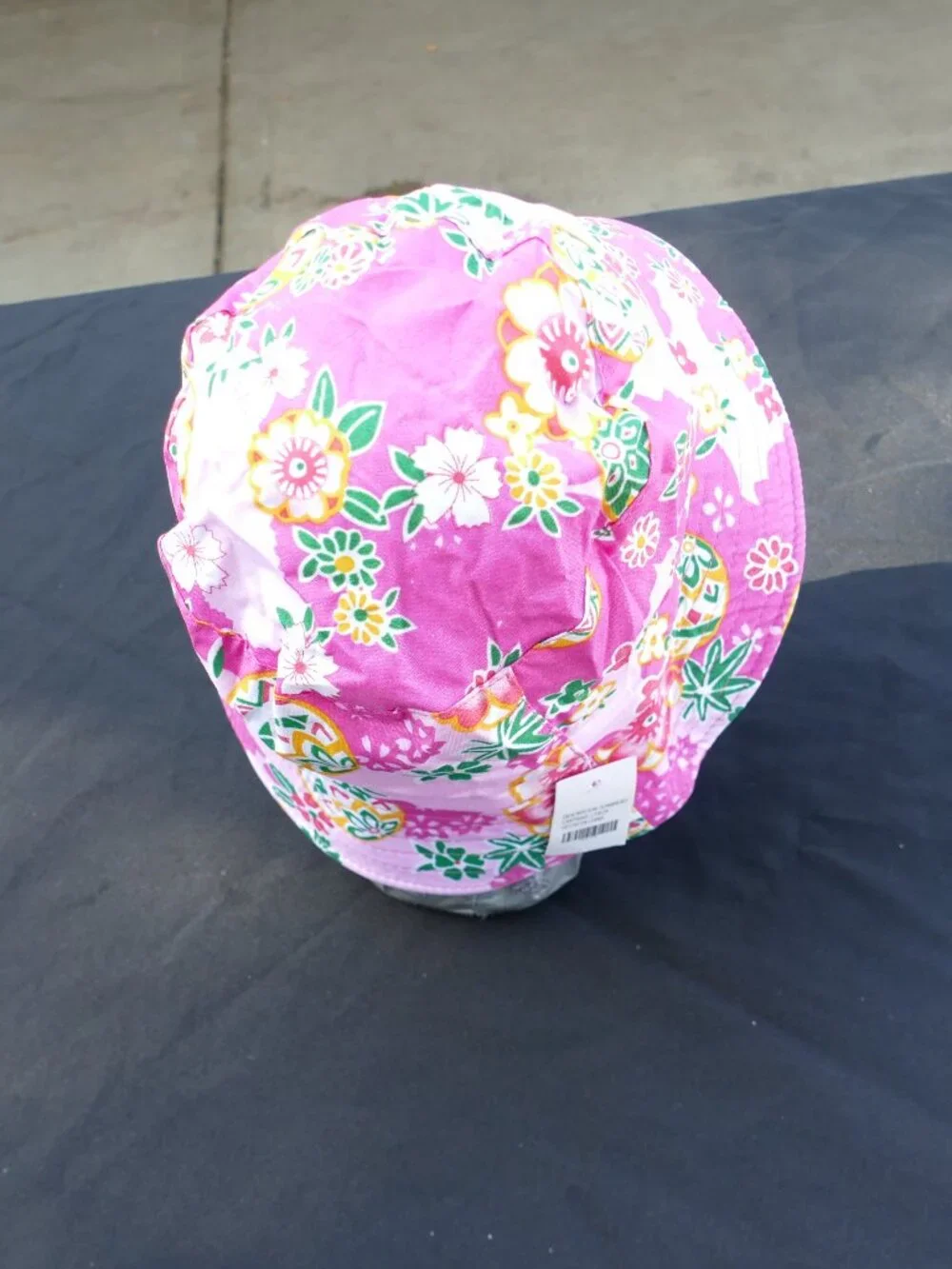 NWT Soft Pink Floral Bucket Hat KIDS